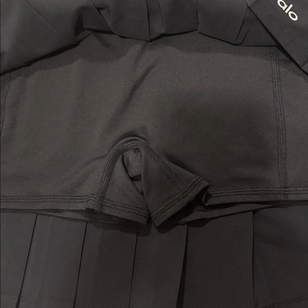 Alo Black Tennis Skirt